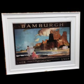 Framed picture of Bamburgh