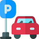 Free parking icon